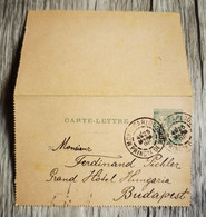 E44 Carte Postale + Timbre Monaco 1889 - Lettres & Documents