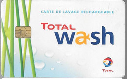 CARTE-PUCE-RECHARGEABLE-LAVAGE-TOTAL WASH-TBE - Colada De Coche