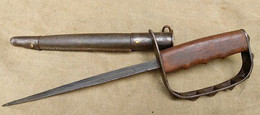 POIGNARD TRENCH KNIFE US 1917 LF&C WW1 - Blankwaffen