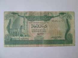 Libya 1 Dinar 1981 Banknote - Libya