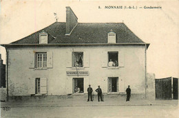 Monnaie * Façade De La Gendarmerie Nationale * Gendarmes - Monnaie