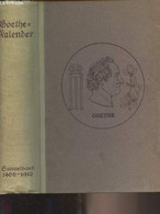 Goethe-Kalender Auf Das Jahr 1906-1910 - Collectif - 1905 - Other & Unclassified