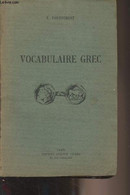 Vocabulaire Grec (4e édition) - Fontoynont V. - 1941 - Ontwikkeling