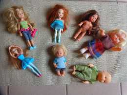 Lot De 7 Poupees Mattel-simba Etc... - Andere & Zonder Classificatie