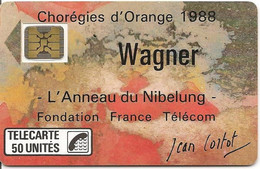 F23A  -  Utilisée TB/TTB  -  WAGNER  -  Chorégie D'Orange    -     Voir Annonce Et Scans  !!! - 1988