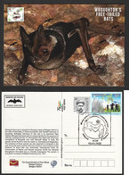 India 2022 *** Wroughton's Free Tailed Bats , IUCN Endangered Bat ,Bird ,Animal, Mammal MNH (**) Limited Edition - Covers & Documents