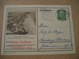 BERLIN 1958 Schleswig-Holstein Ostsee-Heilbad Travemunde Cancel Postal Stationery Card GERMANY - Postales Ilustrados - Usados
