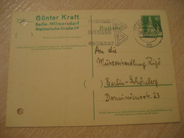 BERLIN 1957 Interbau Cancel Postal Stationery Card BERLIN GERMANY - Postcards - Used