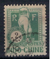 INDOCHINE     N°  YVERT :   TAXE 34 ( 12 ) OBLITERE       ( Ob   10/15 ) - Timbres-taxe