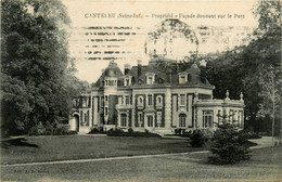 Canteleu * Le Château * Propriété , Façade Donnant Sur Le Parc - Canteleu
