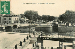 Redon * Le Canal Et Le Pont St Nicolas * écluse - Redon