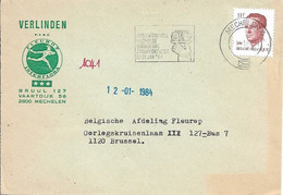 BELGIUM. POSTMARK. MECHELN 1984 - Sonstige & Ohne Zuordnung