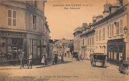 95-MAGNY-EN-VEXIN- RUE NATIONALE - Magny En Vexin