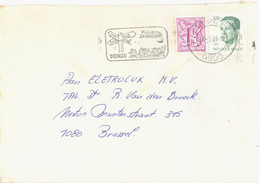 BELGIUM. POSTMARK. DEINZE. 1986 - Sonstige & Ohne Zuordnung