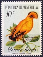 Venezuela 1961 MNH, Guianan Cock-of-the-rock, Birds - Perdrix, Cailles