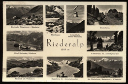 Riederalp - 9 Bilder - 1978 Sonderstempel Gelaufen - Circulé - Riederalp