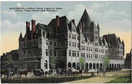Delcampe - MONTRÉAL --  Hôtel Place Viger Et Gare ( Place Viger Hotel And Station ) - Montreal