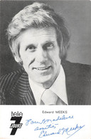 EDWARD MEEKS - CARTE - CPMS - AUTOGRAPHIE - Autres & Non Classés