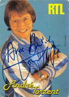 ANDRE TORRENT - CARTE - CPMS - AUTOGRAPHIE - Sonstige & Ohne Zuordnung