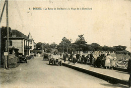 Pornic * La Route De Ste Marie à La Plage De La Noveillard * Automobile Voiture Ancienne - Pornic