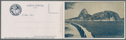 Brazil - Specialities: 1935-1939, Lot Aus Sieben Faltbriefkarten Der Brasilianis - Other & Unclassified