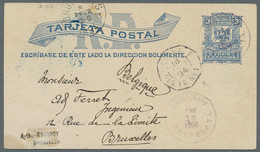 Dominican Republic - Postal Stationery: 1894-1895, Zwei Ganzsachen Der Ausgabe 1 - Dominican Republic