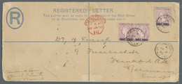 St. Vincent - Postal Stationery: 1898, Ganzsachen-Einschreibumschlag Königin Vic - St.Vincent (...-1979)