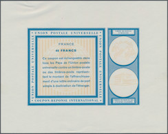 France: 1966. Essay Coloured Cobalt-blue With Light-chrome-yellow Background Ill - Autres & Non Classés