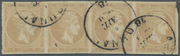 Greece: 1880 (ff.), Großer Hermeskopf, Athener Bdr. Auf Gelblichweißem Papier Oh - Oblitérés