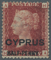 Cyprus: 1880-1915, Partie Aus Mi.-Nr. 1-67, Fast Nur Gestempelte Werte Mit Einig - Altri & Non Classificati