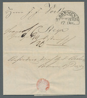 Forwarded Covers: 1839, Vollständiger Brief Aus Baltimore Nach Steyr / Österreic - Autres & Non Classés