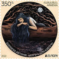 Armenia Arménie Armenien 2022 Mi 1271 Europa 2022 Stories & Myths Astghik Goddess Of Love Beauty And Water MNH** - Armenië