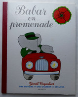 MINI ALBUM LIVRE BABAR EN PROMENADE DE BRUNHOFF - ALBUMS GENTIL COQUELICOT - HACHETTE 1979 Enfantina - Hachette