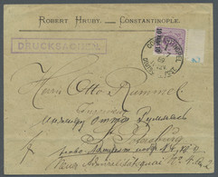 Deutsche Post In Der Türkei: 1886, "10 PARA Auf 5 Pfennig Violettpurpur", Oberra - Turkey (offices)