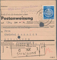 DDR - Dienstmarken A (Verwaltungspost B): 1954, 60 Pf Ultramarin, EF Auf Postanw - Other & Unclassified