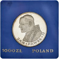 Polen: 1982, 1.000 Zloty-Sonderprägung "Jan Pawel II." (Papst Johannes Paul II.) - Poland