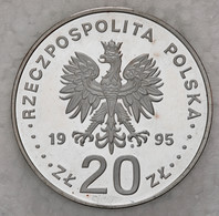 Polen: 1995, 20 Zloty-Sonderprägung "Nikolaus Kopernikus" Aus 925er Silber In Po - Poland