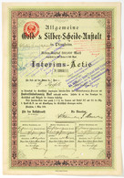 Alte Aktien / Wertpapiere: PFORZHEIM; 1891, "Allgemeine Gold- & Silber-Scheide-A - Other & Unclassified