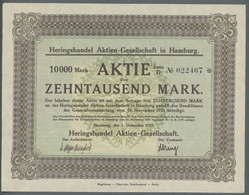 Alte Aktien / Wertpapiere: 1870-1923, Sortenreiche Partie Von Etwa 130 Deutschen - Other & Unclassified