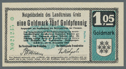 Deutschland - Notgeld - Thüringen: GREIZ; Partie Von Jeweils 10 Stück Der Notgel - [11] Local Banknote Issues