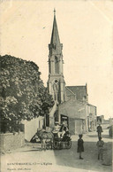 Ste Marie Sur Mer * Pornic * Rue Et Vue Sur L'église * Attelage - Pornic