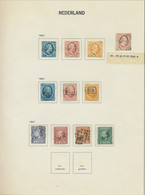 Netherlands: 1852-1999, Posten Aus Vier Teilsammlungen, Jeweils In DAVO-Ringbind - Autres & Non Classés