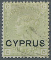 Cyprus: 1880-2009, Sammlung In Zwei Alben, Davon Ein Teil Im Steckbuch Ab 1880-2 - Altri & Non Classificati