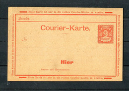 Deutsches Reich (Stadtpost) / Courier-Karte "Halle" ** / € 2.50 (D421) - Privé