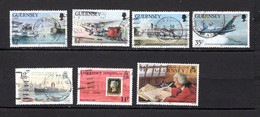 Guernsey   1989-90.-  Y&T  Nº   455/457-460-462-489-494 - Guernsey