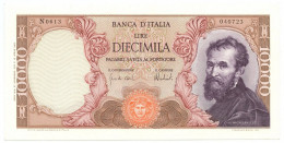 10000 LIRE BANCA D'ITALIA MICHELANGELO MEDUSA 27/11/1973 QFDS - Sonstige & Ohne Zuordnung