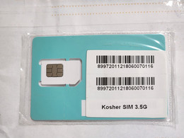 Israel-Gsm Card-partner-(Kosher-SIM-3.5G)(133)(89972011218060070116)-(lokking Out Side-CHIP)+1prepiad Free - Collections
