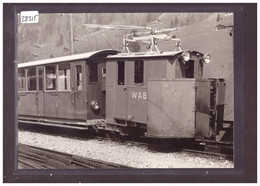 WAB - WENGERN ALP BAHN - TRAIN - BAHN - PHOTO VERITABLE FORMAT 10x15 Env. - TB - Enge