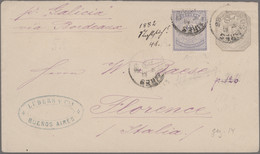 Argentina: 1853/1973, Collection Of Nearly 400 Covers/cards With Plenty Of Inter - Sonstige & Ohne Zuordnung