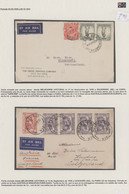 Australia: 1900/1938, Lot Of 17 Covers, Entire Cards And Covers Sent From AUSTRA - Sammlungen